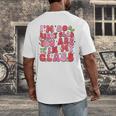 I'm So Berry Glad You Are Strawberry Elementary Teacher Men's Back Print T-Shirt, funny design