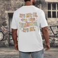 It's Me Hi I'm The Teacher It's Me Groovy Teacher Men's Back Print T-Shirt, funny design It's Me Hi I'm The Teacher It's Me Groovy Teacher Men's Back Print T-Shirt, funny design