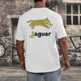 J Is For Jaguar ABC Alphabet T-Shirt For Teachers Students Men's Back Print T-Shirt, funny design J Is For Jaguar ABC Alphabet T-Shirt For Teachers Students Men's Back Print T-Shirt, funny design
