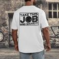 Take This Job And Shove It Teacher And Technician Work For Men Women Men's Back Print T-Shirt, funny design Take This Job And Shove It Teacher And Technician Work For Men Women Men's Back Print T-Shirt, funny design