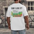 Can I Lick It Periodic Table Chart Science Teacher Men's Back Print T-Shirt, funny design Can I Lick It Periodic Table Chart Science Teacher Men's Back Print T-Shirt, funny design
