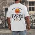 Make Mark Paintbrush International Dot Day Art Teacher Men's Back Print T-Shirt, funny design Make Mark Paintbrush International Dot Day Art Teacher Men's Back Print T-Shirt, funny design