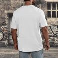 Math Teacher Name The Triangles Joke Humorous Teachers Men's Back Print T-Shirt, funny design