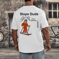 Nerdy Slope Dude Geometry Algebra Math Teacher Men's Back Print T-Shirt, funny design Nerdy Slope Dude Geometry Algebra Math Teacher Men's Back Print T-Shirt, funny design