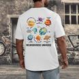 Neurodiverse Universe Space Planet Special Education Teacher Men's Back Print T-Shirt, funny design Neurodiverse Universe Space Planet Special Education Teacher Men's Back Print T-Shirt, funny design