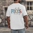 Oh The Places We Will Go Reading Day Book Lovers Teachers Men's Back Print T-Shirt, funny design Oh The Places We Will Go Reading Day Book Lovers Teachers Men's Back Print T-Shirt, funny design