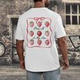 Pre K Is My Jam Teacher Team Crew Preschool Cute Strawberry Men's Back Print T-Shirt, funny design Pre K Is My Jam Teacher Team Crew Preschool Cute Strawberry Men's Back Print T-Shirt, funny design