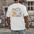 Pre-k Teacher Appreciation Teaching Wildflowers Men's Back Print T-Shirt, funny design Pre-k Teacher Appreciation Teaching Wildflowers Men's Back Print T-Shirt, funny design