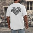 Principal Heart Life School Principal Teacher Appreciation Men's Back Print T-Shirt, funny design Principal Heart Life School Principal Teacher Appreciation Men's Back Print T-Shirt, funny design
