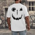 Pumpkin Artist Halloween Art Teacher Men's Back Print T-Shirt, funny design Pumpkin Artist Halloween Art Teacher Men's Back Print T-Shirt, funny design