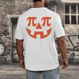 Pumpkin Pi Pie Math Thanksgiving Science Teacher Men's Back Print T-Shirt, funny design Pumpkin Pi Pie Math Thanksgiving Science Teacher Men's Back Print T-Shirt, funny design