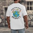 Reduce Reuse Recycle Respect Earth Day Teacher Girl Women Men's Back Print T-Shirt, funny design Reduce Reuse Recycle Respect Earth Day Teacher Girl Women Men's Back Print T-Shirt, funny design