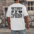 Retirement But Always A Pe Teacher At Heart Pride Shirt Men's Back Print T-Shirt, funny design Retirement But Always A Pe Teacher At Heart Pride Shirt Men's Back Print T-Shirt, funny design