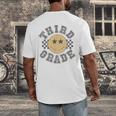 Retro Third Grade Teacher Student 1st Day Back To School Men's Back Print T-Shirt, funny design Retro Third Grade Teacher Student 1st Day Back To School Men's Back Print T-Shirt, funny design