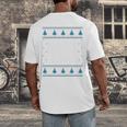 Santas Favorite Choir Teacher Christmas Men's Back Print T-Shirt, funny design Santas Favorite Choir Teacher Christmas Men's Back Print T-Shirt, funny design