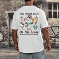 Silly Teacher Goose On The Loose School Out Summer Women Men Men's Back Print T-Shirt, funny design Silly Teacher Goose On The Loose School Out Summer Women Men Men's Back Print T-Shirt, funny design