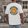 Special Education Teacher Autism Awareness Inclusion Matters Men's Back Print T-Shirt, funny design Special Education Teacher Autism Awareness Inclusion Matters Men's Back Print T-Shirt, funny design