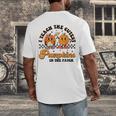 I Teach The Cutest Pumpkins In The Patch Halloween Teacher For Men Women Kids Men's Back Print T-Shirt, funny design I Teach The Cutest Pumpkins In The Patch Halloween Teacher For Men Women Kids Men's Back Print T-Shirt, funny design
