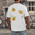 I Teach The Cutest Pumpkins In The Patch Teacher Men's Back Print T-Shirt, funny design I Teach The Cutest Pumpkins In The Patch Teacher Men's Back Print T-Shirt, funny design