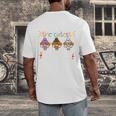 I Teach The Cutest Turkeys School Teachers Thanksgiving Men's Back Print T-Shirt, funny design I Teach The Cutest Turkeys School Teachers Thanksgiving Men's Back Print T-Shirt, funny design