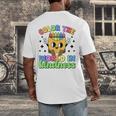 Teacher Back To School Color In Kindness Crayon Pencil Men's Back Print T-Shirt, funny design