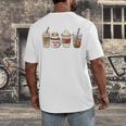 Teacher Fuel Coffee Teacher Mug Latte Iced Coffee Fall Men's Back Print T-Shirt, funny design Teacher Fuel Coffee Teacher Mug Latte Iced Coffee Fall Men's Back Print T-Shirt, funny design