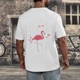 This Teacher Loves Her Flock Flamingo Teacher Class Men's Back Print T-Shirt, funny design This Teacher Loves Her Flock Flamingo Teacher Class Men's Back Print T-Shirt, funny design