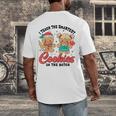 Teacher Of Smart Cookies Cute Gingerbread Teacher Christmas Men's Back Print T-Shirt, funny design Teacher Of Smart Cookies Cute Gingerbread Teacher Christmas Men's Back Print T-Shirt, funny design