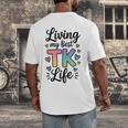 Transitional Kindergarten TK Teacher Men's Back Print T-Shirt, funny design Transitional Kindergarten TK Teacher Men's Back Print T-Shirt, funny design