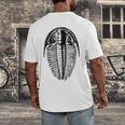 Trilobite Fossil Geology Teacher Student Geologist Men's Back Print T-Shirt, funny design Trilobite Fossil Geology Teacher Student Geologist Men's Back Print T-Shirt, funny design