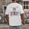 Women PE Teacher Back To School Physical Education Teacher Men's Back Print T-Shirt, funny design