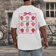 Women Second Grade Is My Jam Strawberry First Kids Teacher Men's Back Print T-Shirt, funny design Women Second Grade Is My Jam Strawberry First Kids Teacher Men's Back Print T-Shirt, funny design