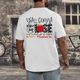 Y'All Gonna Make Me Lose My Mind Up Here Teacher Men's Back Print T-Shirt, funny design Y'All Gonna Make Me Lose My Mind Up Here Teacher Men's Back Print T-Shirt, funny design