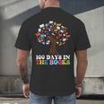 100 Days In The Books Reading Teacher 100th Day Of School Men's Back Print T-Shirt, gift for family, gift for coworker 100 Days In The Books Reading Teacher 100th Day Of School Men's Back Print T-Shirt, gift for family, gift for coworker