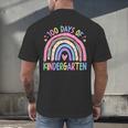 100th Day Of Kindergarten Teacher Kids 100 Days Smarter Men's Back Print T-Shirt, gift for family, gift for coworker 100th Day Of Kindergarten Teacher Kids 100 Days Smarter Men's Back Print T-Shirt, gift for family, gift for coworker
