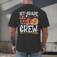 1st Grade Boo Crew Cute Ghost Halloween Teacher Kids Men's Back Print T-Shirt, gift for family, gift for coworker