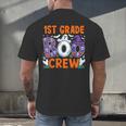 1st Grade Boo Crew First Grade Teacher Kids Happy Halloween Men's Back Print T-Shirt, gift for family, gift for coworker