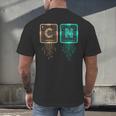 6 7 Science Chemistry Teacher Periodic Table Meme Men's Back Print T-Shirt, gift for family, gift for coworker
