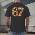 67 6 7 Fall Leaves For Teachers 67 Teacher Men's Back Print T-Shirt, gift for family, gift for coworker