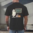 67 Teacher Halloween Ghost Six Seven Meme Math Joke Men's Back Print T-Shirt, gift for family, gift for coworker 67 Teacher Halloween Ghost Six Seven Meme Math Joke Men's Back Print T-Shirt, gift for family, gift for coworker