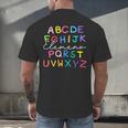 ABC Elemeno Kindergarten Teacher Boy Girl Kid Back To School Men's Back Print T-Shirt, gift for family, gift for coworker ABC Elemeno Kindergarten Teacher Boy Girl Kid Back To School Men's Back Print T-Shirt, gift for family, gift for coworker