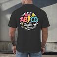 ABCD The Teacher Tour Back To School First Day Of School Men's Back Print T-Shirt, gift for family, gift for coworker ABCD The Teacher Tour Back To School First Day Of School Men's Back Print T-Shirt, gift for family, gift for coworker