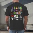 ABCs Alphabet Halloween Learning Kindergarten Teachers Men's Back Print T-Shirt, gift for family, gift for coworker ABCs Alphabet Halloween Learning Kindergarten Teachers Men's Back Print T-Shirt, gift for family, gift for coworker