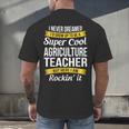 Agriculture Teacher Appreciation AG Teacher Men's Back Print T-Shirt, gift for family, gift for coworker Agriculture Teacher Appreciation AG Teacher Men's Back Print T-Shirt, gift for family, gift for coworker