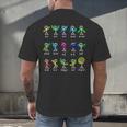 Algebra Dance Function Math Teacher Geek Idea Men's Back Print T-Shirt, gift for family, gift for coworker