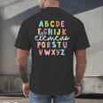 Alphabet ABC Elemeno Teacher Student Back To School Men's Back Print T-Shirt, gift for family, gift for coworker Alphabet ABC Elemeno Teacher Student Back To School Men's Back Print T-Shirt, gift for family, gift for coworker