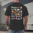 Alphabet ABCs Halloween Characters Kindergarten Teacher Kids Men's Back Print T-Shirt, gift for family, gift for coworker Alphabet ABCs Halloween Characters Kindergarten Teacher Kids Men's Back Print T-Shirt, gift for family, gift for coworker