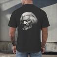 American History Frederick Douglass Teacher Men's Back Print T-Shirt, gift for family, gift for coworker
