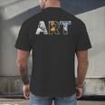Art Artist Painting Teacher T Shirt Mona Lisa Great Wave For Men Women Men's Back Print T-Shirt, gift for family, gift for coworker