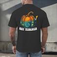 Art Teacher Pumpkin Halloween Night Men Women Men's Back Print T-Shirt, gift for family, gift for coworker Art Teacher Pumpkin Halloween Night Men Women Men's Back Print T-Shirt, gift for family, gift for coworker